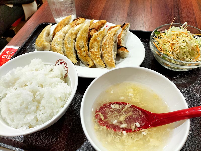 大阪王将 餃子定食